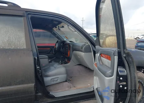 1999 Lexus Lx 470 из США, поврежденный, VIN JT6HT00W3X0067823